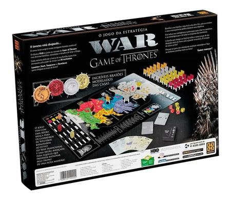 Imagem de Jogo De Tabuleiro Com Estratégia War Game Of Thrones - Grow