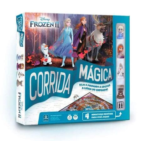 Jogo De Tabuleiro Corrida Mágica Disney Frozen - Copag