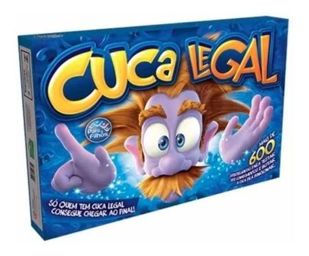 Jogo Cuca Legal 600 Perguntas Tabuleiro - Pais E Filhos