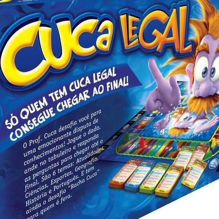 Jogo de Tabuleiro Cuca Legal Júnior Perguntas e Respostas Pais & Filhos em  Promoção na Americanas