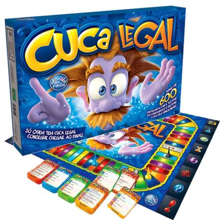 Jogo Cuca Legal Pais & Filhos + 600 Perguntas Top Line - Pais e Filhos -  Jogos de Tabuleiro - Magazine Luiza