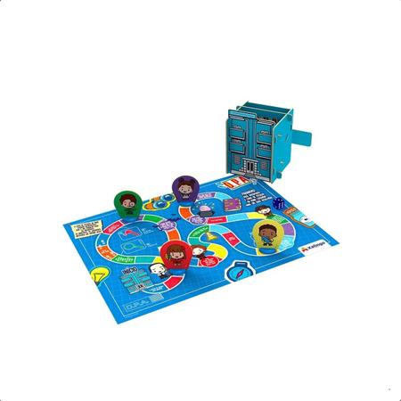 Jogo da Velha Tabuleiro Brinquedo Infantil Divertido Azul em Promoção na  Americanas