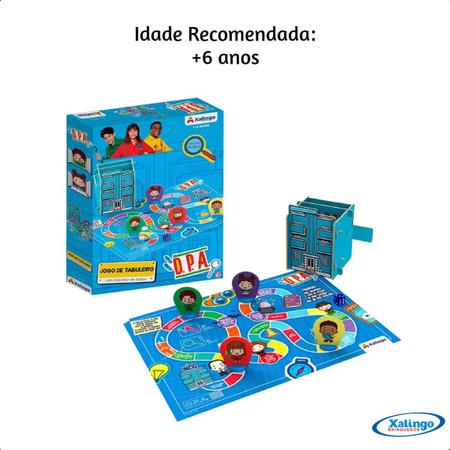 Jogo de Tabuleiro 6 em 1 Clube dos Jogos Infantil - Shop Macrozao