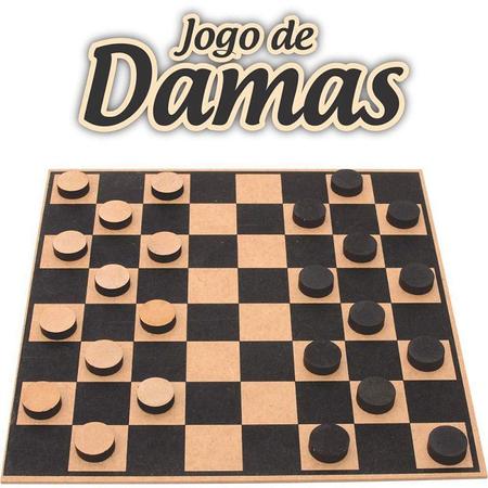 Jogo de Damas - Jogo Tradicional - Compra na