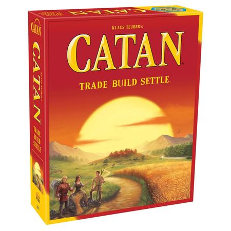 Imagem de Jogo de tabuleiro de aventura Catan Base Game para adultos e família