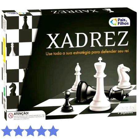 Jogo de Tabuleiro de Mesa Xadrez 32 pçs Plástico Educativo Estratégia  Brinquedo Barato - Pais & Filhos - Brinquedos de Estratégia - Magazine Luiza