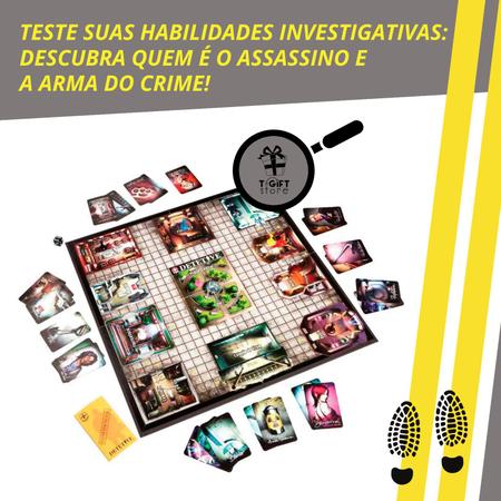 Jogo de Tabuleiro - Detetive com Aplicativo - Estrela - Jogos de Cartas -  Magazine Luiza