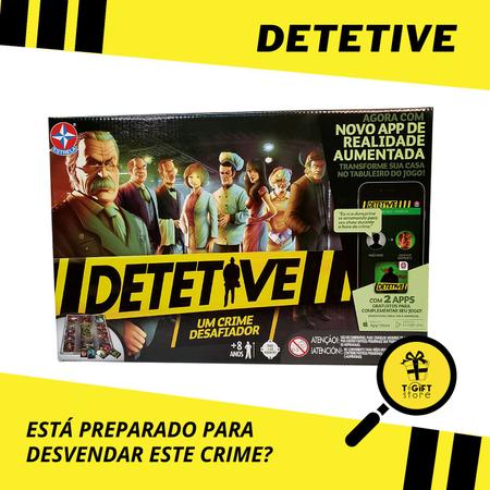 Jogo de Tabuleiro Detetive com App - Estrela