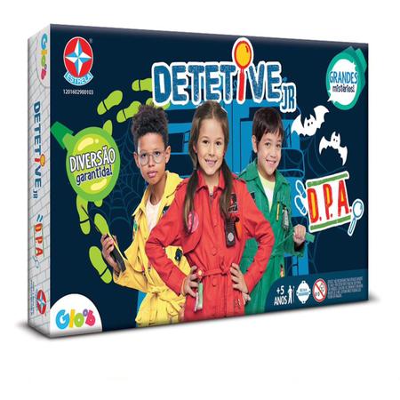 Agente Secreto Jogo de Tabuleiro Brinquedo Educativo de Detetive Jogos e  Desafios Bambalalão Brinquedos Educativos