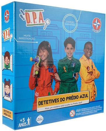 Jogo de Tabuleiro - Detetives do Prédio Azul - DPA - Estrela -  superlegalbrinquedos