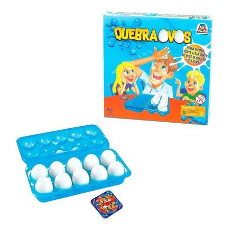 Jogo De Tabuleiro Divertido Para Crianças Quebra Ovos 0706 Braskit