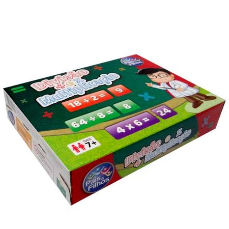 Jogo 4 Em Linha Educativo Tabuleiro Matemática Junte 4 Cores - Paki Toys -  Jogos de Tabuleiro - Magazine Luiza