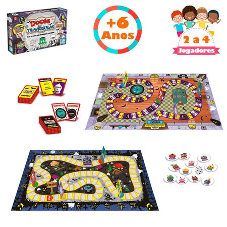 Jogo Tabuleiro Infantil Mansao Mal Assombrada Halloween - Pais e Filhos -  Jogos - Magazine Luiza