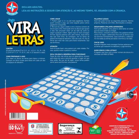 Jogo Vira Letras - Estrela - Estrela