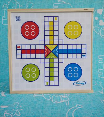 Jogo de Tabuleiro Ludo e Dama - Diversão Família , Mercado x Local Produtos  em Oferta!