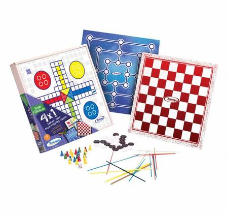 Jogo de Tabuleiro Ludo e Dama - Diversão Família , Mercado x Local Produtos  em Oferta!