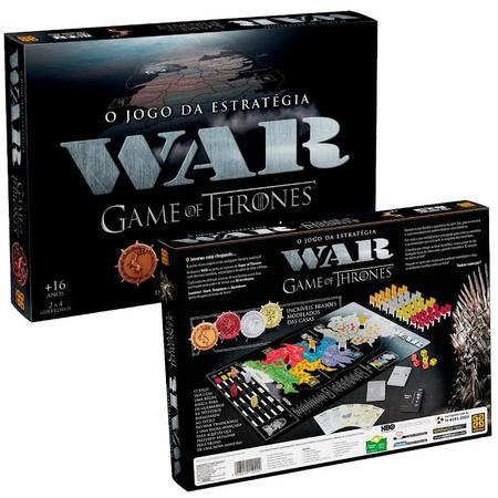 Jogo War Game of Thrones - Loja Grow