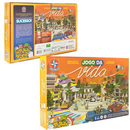 Jogo Da Vida Com Aplicativo Nova Edição + Banco Imobiliário Mundo Combo  Jogos De Tabuleiro Estrela - Jogos de Tabuleiro - Magazine Luiza