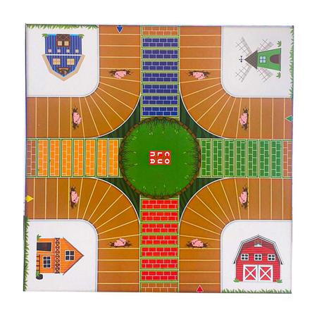 Jogo Ludo Com Tabuleiro De Madeira Mdf + 1 Dado E 16 Pinos - Coluna -  Outros Jogos - Magazine Luiza