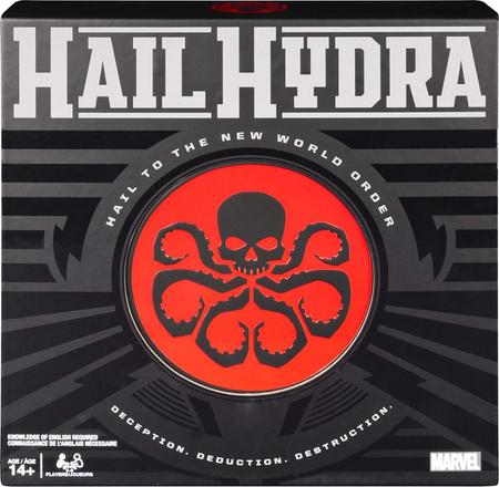 Imagem de Jogo de Tabuleiro Herói Marvel Hail Hydra para Adultos - A partir de 14 anos