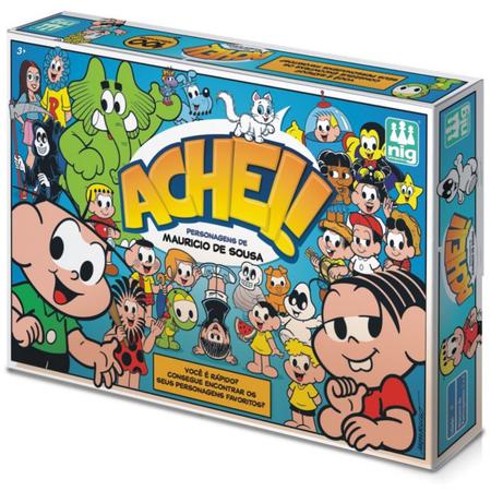 Jogo Tabuleiro Infantil Achei! Brinquedo para 3 Anos 4 Anos 5 Anos