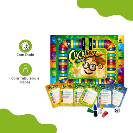 Jogo de Tabuleiro infantil - Cuca Legal - Pais e Filhos