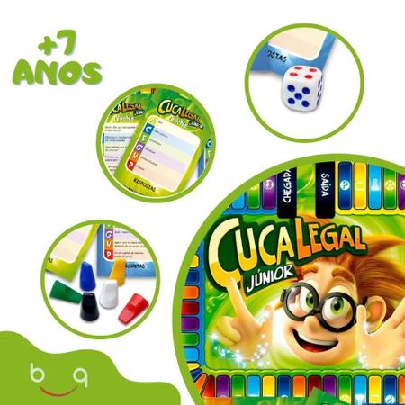 Jogo de Tabuleiro infantil - Cuca Legal - Pais e Filhos