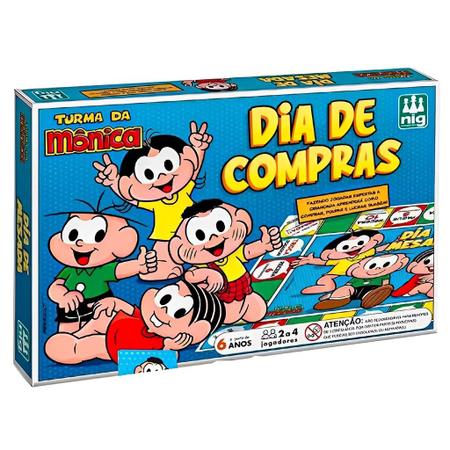 Jogo De Tabuleiro Infantil Achei! Turma Da Mônica 3+ Anos - Nig Ref. 0758 -  Jogos de Tabuleiro - Magazine Luiza