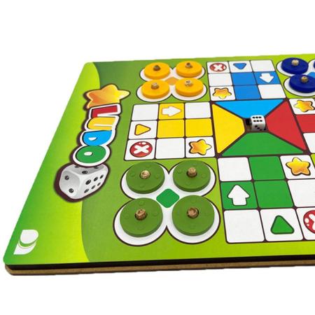 Super Ludo Jogo Tabuleiro Mesa Brinquedo 27 Cartas - Pais e Filhos - Deck  de Cartas - Magazine Luiza