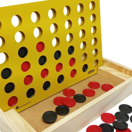 Uni 4 - Jogo de Tabuleiro - Brinquedo Educativo de Competição