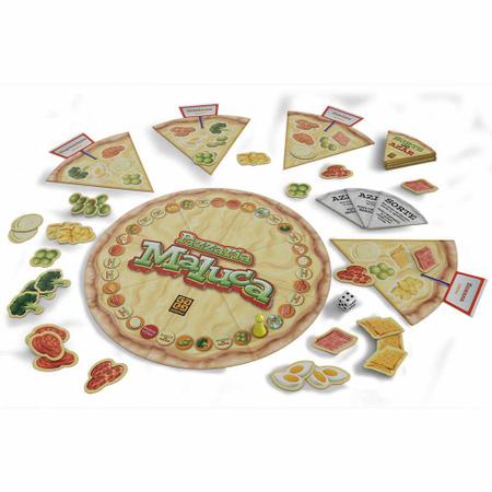 Jogo de Tabuleiro Infantil - Pizzaria Maluca - Grow