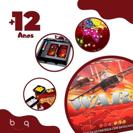 Jogo War II - Grow - Xickos Brinquedos