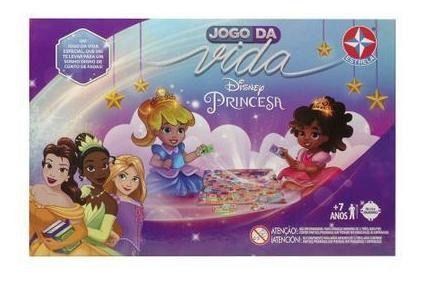 Jogo De Tabuleiro Jogo Da Vida Disney Princesa Estrela - Jogos de Tabuleiro  - Magazine Luiza