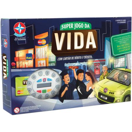 Jogo de Tabuleiro Jogo da Vida Estrela - Extra Festas