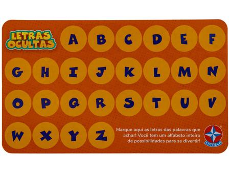 Jogo de Tabuleiro Letras Ocultas - Estrela - Jogos de Tabuleiro - Magazine  Luiza