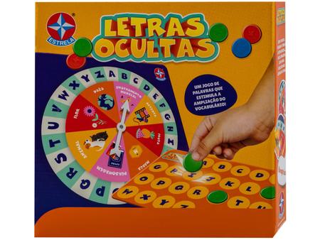 Jogo Letras Ocultas - Estrela - Estrela