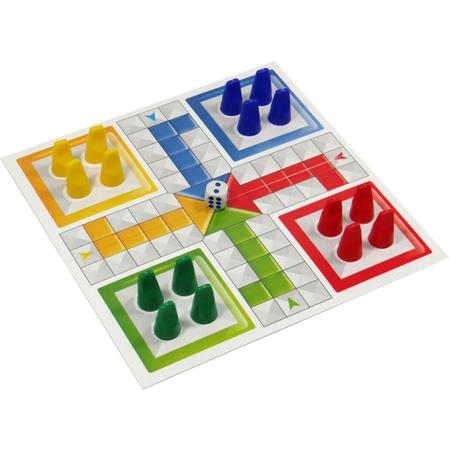 Jogo De Tabuleiro Ludo infantil coluna jogos educativos em