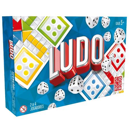 Jogo de Tabuleiro Ludo Solapa MDF Pais e Filhos Brinquedos - Jogos