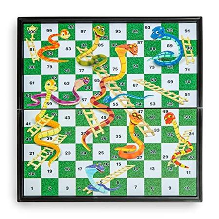 Jogo de tabuleiro Magnetic Snakes and Ladders - 9,6 polegadas - Black long  Di fang - Jogos de Tabuleiro - Magazine Luiza