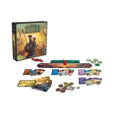 Imagem de Jogo De Tabuleiro Maravilhas Do Mundo Antigo 7 Wonders Duel