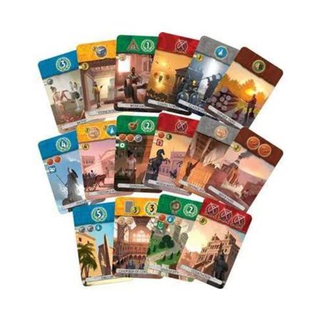 Imagem de Jogo De Tabuleiro Maravilhas Do Mundo Antigo 7 Wonders Duel