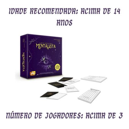 JOGO DE CARTAS MENTALISTA COPAG LEITURA DE MENTES LACRADO E