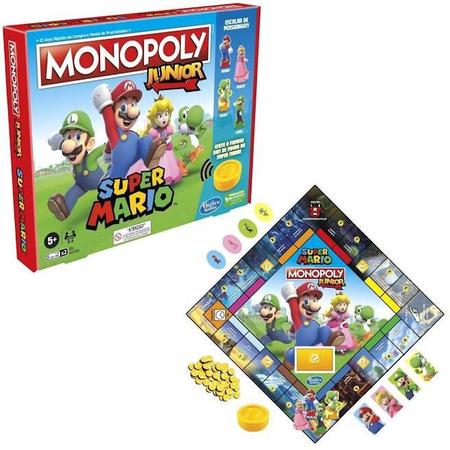 Jogo de Tabuleiro MONOPOLY Junior (Idade Mínima Recomendada: 4 anos -  Versão em Português)