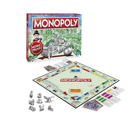 Jogo Tabuleiro Monopoly Antigo Usado, Jogo de Tabuleiro Hasbro Usado  81689945