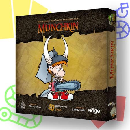 Jogo de Tabuleiro Munchkin - Galápagos - Jogos de Tabuleiro