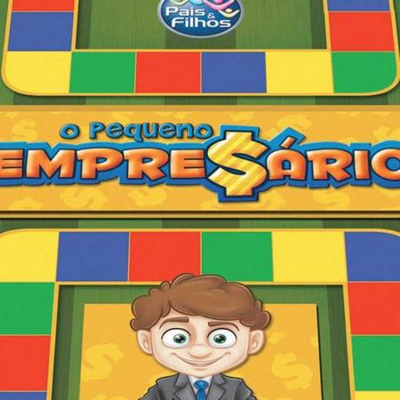 Jogo Tabuleiro O Pequeno Empresário Divertido Pais & Filhos