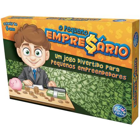 Jogo de Tabuleiro O Pequeno Empresário A Partir de 6 Anos Pais e Filhos -  Van Gogh Papelaria