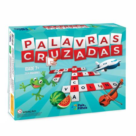 Imagem de Jogo de Tabuleiro Palavras Cruzadas + Forca - Pais e Filhos