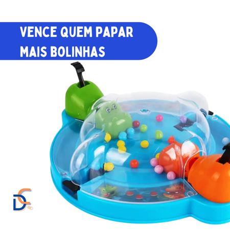 Jogo Papa Bolinhas Hipopótamo Papa Tudo Come Come - Art Brink - Jogo Papa  Bolinha - Magazine Luiza
