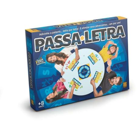 Antigo Jogo Tabuleiro - Passaletra Inglês - Grow - Completo